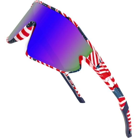 FEISEDY Unisex Youth Sunglasses, Teens Baseball Tennis Sunglasses, UV400 Sports Boys Girls Cycling Shades B4064