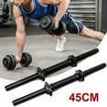 thumbnail image 2 of Adjustable Dumbbell Set Dumbbell Barbell Steel Dumbbells Pair Connecting Rod For Adults Women Men Fitness Workout Home Gym Exercise Training Equipment, 2 of 7