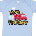 thumbnail image 4 of Inktastic My Mom is a Firefighter with Fire Truck Boys or Girls Baby Bodysuit, 4 of 5