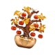 thumbnail image 4 of Estatua de árbol del dinero, obra de arte, figura de árbol del dinero para gabinete, dormitorio, restaurante Dorado, 4 of 9