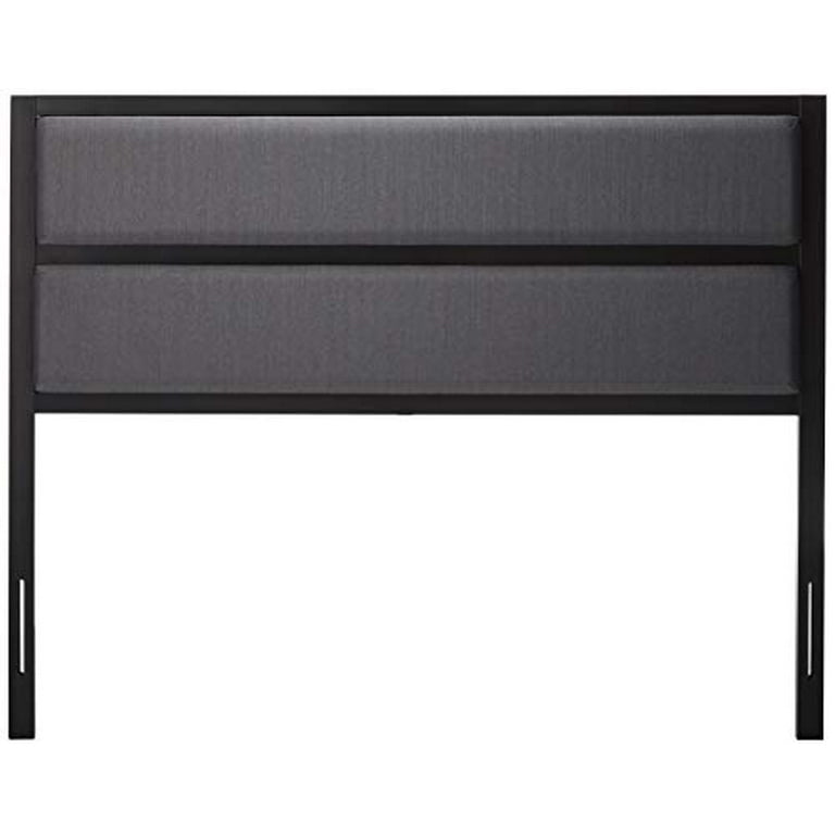 Zinus Jessica Upholstered Metal Headboard Queen