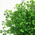 thumbnail image 4 of Artificial Plants, Fake Bell Grass Flowers Plastic Greenery Lifelike Patio Yard Corridor Indoor Outdoor Home Garden Balcony Party Pot Planter Filler Table Arrangement Decoration Green 8 pcs A, 4 of 5