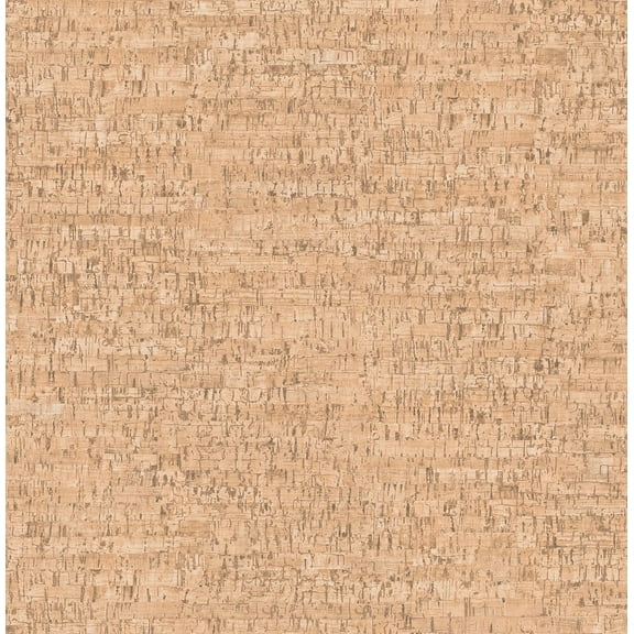 Fine Decor Henrique Orange Faux Cork Unpasted Non Woven Wallpaper, 20.5-in by 33-ft, 56.4 sq. ft.