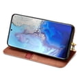 thumbnail image 2 of Étui pour Samsung Galaxy S20 Plus, Couverture Portefeuille à Rabat Magnétique Protectrice - Marron, 2 of 5