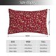 thumbnail image 2 of Fotbe Festive Reindeer Funda de Almohada Decorativa Estilo Occidental, Lujo en Algodón, Fundas para Almohadas King, Cojín Estampado para Decoración del Hogar-14"x20", 2 of 6