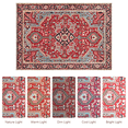 thumbnail image 2 of WANLISELL Area Rugs for Living Room, 4.6' x 6.6' Soft Red Rug with Non-Slip Backing, 2 of 6