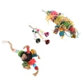 thumbnail image 3 of Bird Shredding Toys,  Chewing Toys Promote Health Colorful Safe 3pcs  For Parrots, 3 of 8