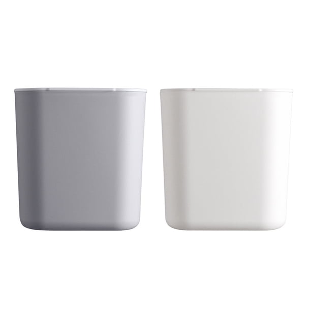 Mini bote de basura de escritorio, pequeño cubo de basura de encimera con tapa, pequeño cubo de basura para escritorio de oficina, tocador, mesita de noche
