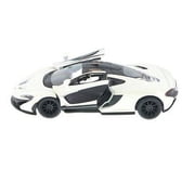 Kinsmart 5 McLaren P1 Diecast Model Toy Car Pull Action 1:36 White