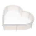 thumbnail image 1 of CIMAXIC Reusable Silicone Heart Mold for Resin DIY Bookends Smooth Surface Large Size 7.8x6.3 Inches,8.7"X7.87"X2.01", 1 of 5