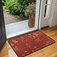thumbnail image 2 of Red Christmas Gingerbread Man Pattern Door Rugs,Washable Non Slip Door Mats Indoor,Decorative Door Mats,Entry Mat Indoor for Entrance,Bedroom,Kitchen,Bathroom,30"x17", 2 of 6