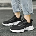 thumbnail image 6 of NOKIO Women's Walking Shoes Slip On Non Slip Running Tennis Breathable Lightweight Comfortable Athletic Gym Workout Sneakers Leisure Women's Lace Up Travel Soft Sole Comfortable Shoes, 6 of 7