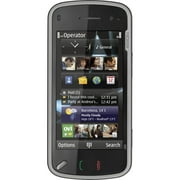 Nokia N97 mini 8 GB Smartphone, 3.2" LCD640 x 360, Symbian OS 9.2, Cherry Black