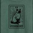 thumbnail image 3 of Instant Message - Judgement Cat Tarot Card - Women's Lightweight French Terry Long Sleeve Shirt, 3 of 6