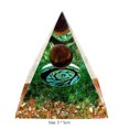 thumbnail image 2 of Regalos de estatuilla de decoración de mesa de dormitorio de casa de curación de meditación de pirámide de cristal, 2 of 8
