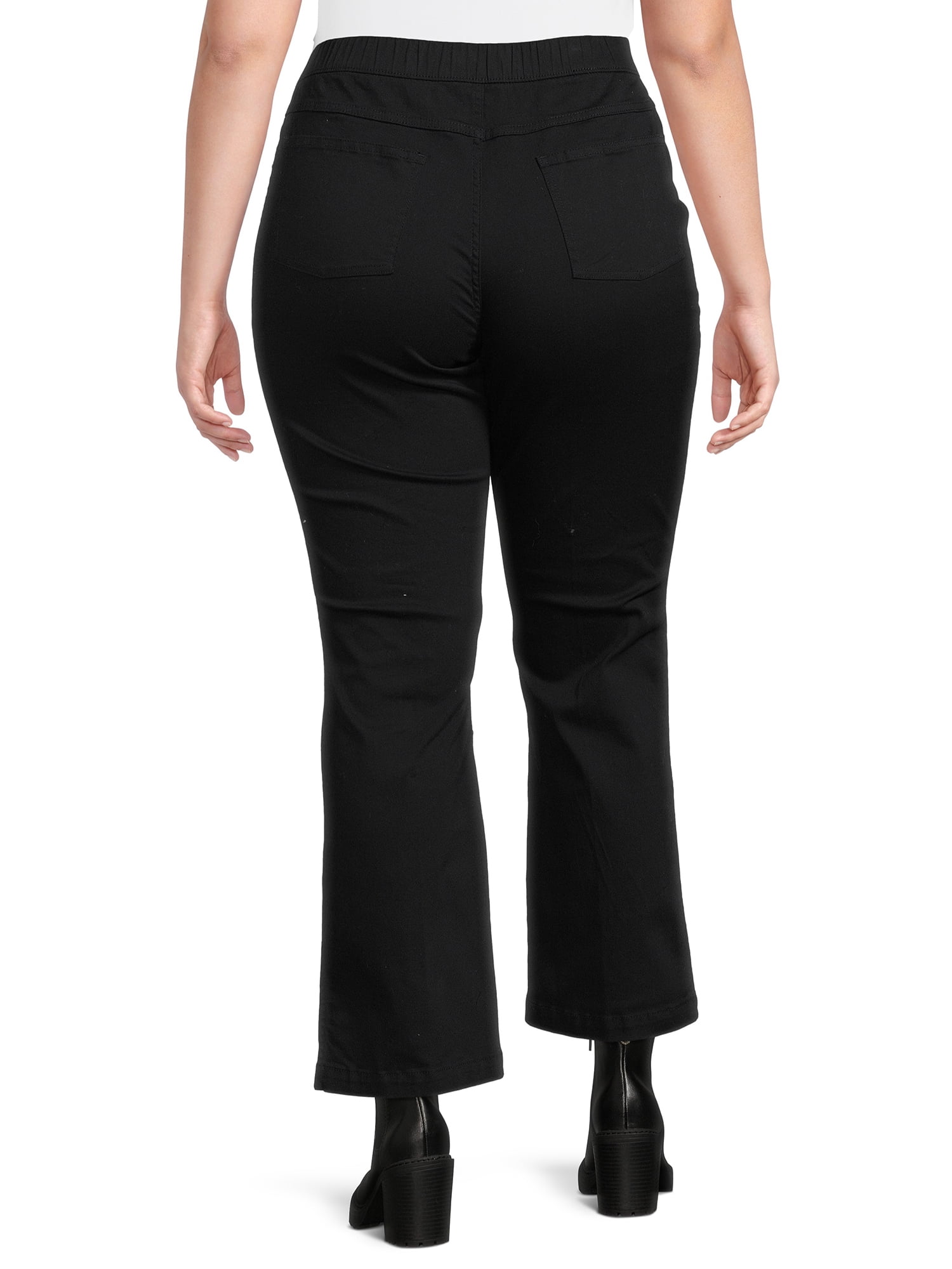 JMS Just My Size by Hanes Women's Plus Size 4 Pocket Bootcut Jeans, Single and 2-Pack