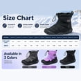 thumbnail image 6 of EQW Kids Snow Boots, Waterproof Winter Boots with 3M Thinsulate Insulation for Boys and Girls, 6 of 10