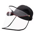thumbnail image 1 of Sombrero Antiproyección Sunnimix Gorra de béisbol con protector facial Negro, 1 of 8