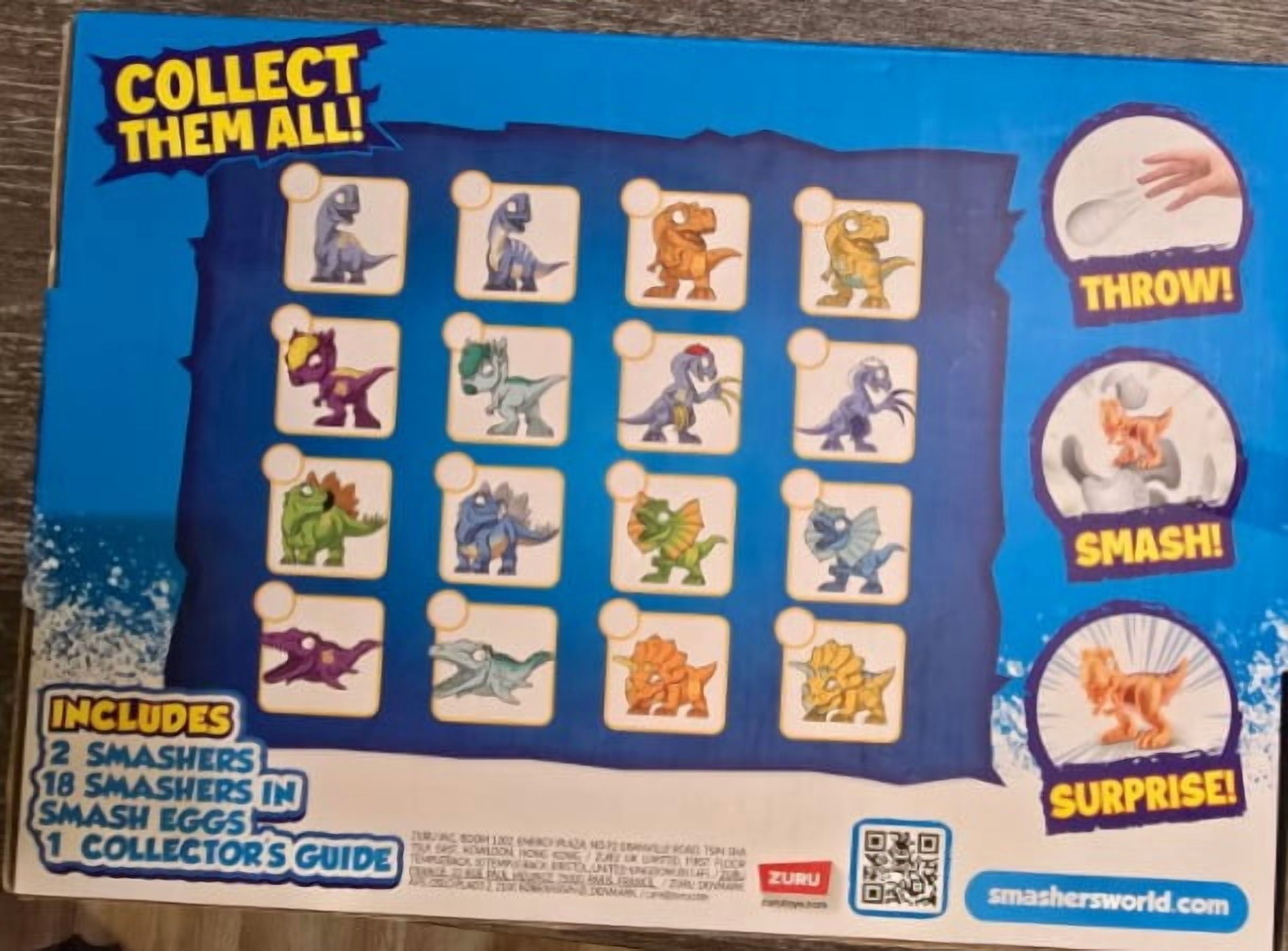 Smashers Dino Ice Age Mystery Mini Figure 20-Pack (Smash Open the New Smash Eggs!)