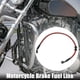 thumbnail image 2 of 19.69" 28 Grados Motocicleta Trenzado Freno Embrague Aceite Manguera Tubería Rojo, 2 of 7