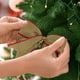 thumbnail image 5 of Fiudx Liquidación navideña paquetes de lazos navideños de tela no tejida, cepillados, para decoración navideña, para árboles de Navidad, 5 of 6