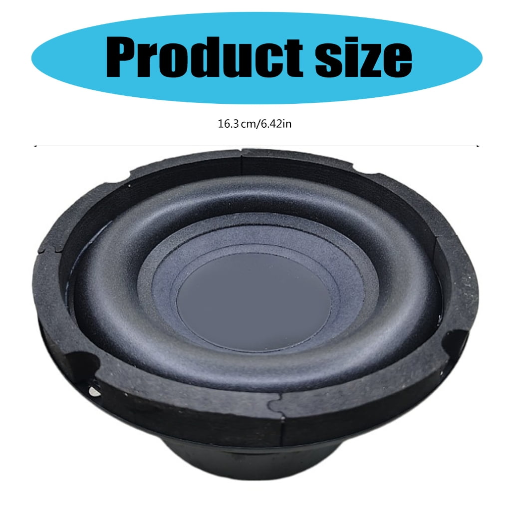 4Ohm 6.5inch Woofer Speakers Subwoofer Loudspeaker Bass Sound Music Narrators Home Theater Bookshelves Loudspeaker