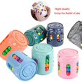 thumbnail image 2 of Cubo mágico antiestrés para niños, juguete de Inteligencia para la punta del dedo, cubo giratorio, educativo, regalo de Navidad, 2 of 4