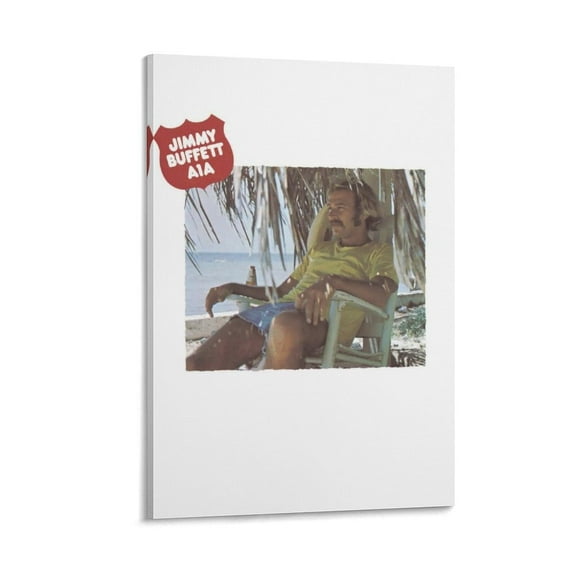 Jimmy Buffett A1A Canvas Poster Bedroom Decoration Landscape Office Valentine's Birthday Gift