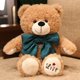 thumbnail image 1 of 40-80cm Kawaii Teddy Bear Plush Toy Stuffed Animal Soft Brown White Bear with Bow Doll Toys for Kids Girls Valentine Xmas Giftlight brown-green60cm Deng Xun unisex, 1 of 2