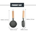 thumbnail image 2 of Cast Iron Frying Pan for Home Use Assorted Color Small Kitchen Cooking Pot with Long Handle, 2 of 8