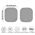 thumbnail image 2 of FKELYI Human Skeleton Windshield Sunshade Auto Front Sunshade Sun Visor, Pack of 2 Protective Shades for Car Truck SUV, Universal Sun Visor Protector fit Most Sedans SUV Truck, 2 of 5