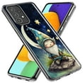 thumbnail image 2 of MUNDAZE Samsung Galaxy A71 4G Shockproof Clear Hybrid Protective Phone Case Stars Moon Starry Night Space Gnome Cover, 2 of 5