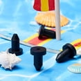 thumbnail image 5 of 12 Pcs Scupper Plugs for Kayak，Kayak Drain Plug，Rubber Waterproof Plug，Drain Plug Canoeing Boat （Black）, 5 of 5