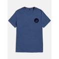 thumbnail image 3 of Coconut Tree Stripe Men's Graphic Tee with Short Sleeves, Sizes S-2XL, 3 of 8