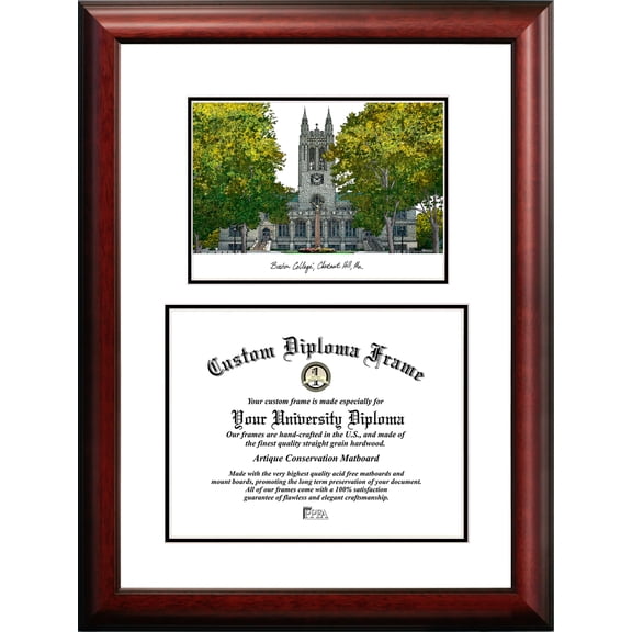 Boston College 12.8" x 15.8" Scholar Diploma Frame