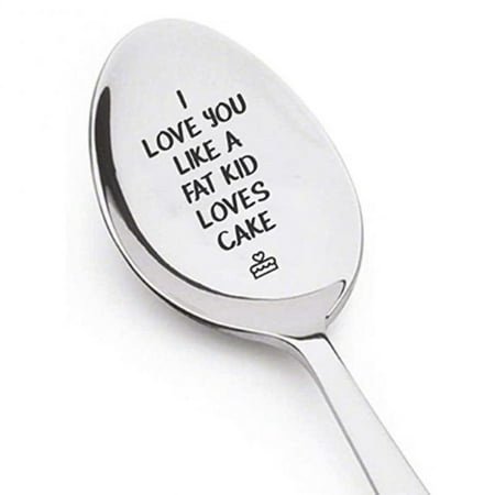 

Stainless Steel Milk Coffee Spoon Dessert Ice Cream Fruit Spoon Teaspoon Accessories Tableware Gift for Valentine s Day