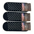 thumbnail image 7 of Non-Slip Grip Yoga Socks with Straps Studio Socks for Women Black 3 Pairs, 7 of 7