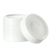 Tommee Tippee Closer to Nature Baby Bottle Milk Protection Lids - 6 Count