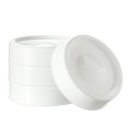 Tommee Tippee Closer to Nature Baby Bottle Milk Protection Lids - 6 Count