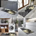 thumbnail image 2 of Pioneer Flower Floral Print Pattern Kitchen Rug Mat,Kitchen Runner Rugs Non Skid Washable,Decorative Kitchen Floor Mats for Kitchen,Sink,Laundry,17"X47", 2 of 5