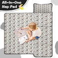 thumbnail image 4 of Brown Christmas Deer Pattern Toddler Nap Mats for Kids Preschool,59"x22" Sleeping Mat Bag or Kids,Toddler Sleeping Bag,Toddler Nap Mat or Daycare, 4 of 6