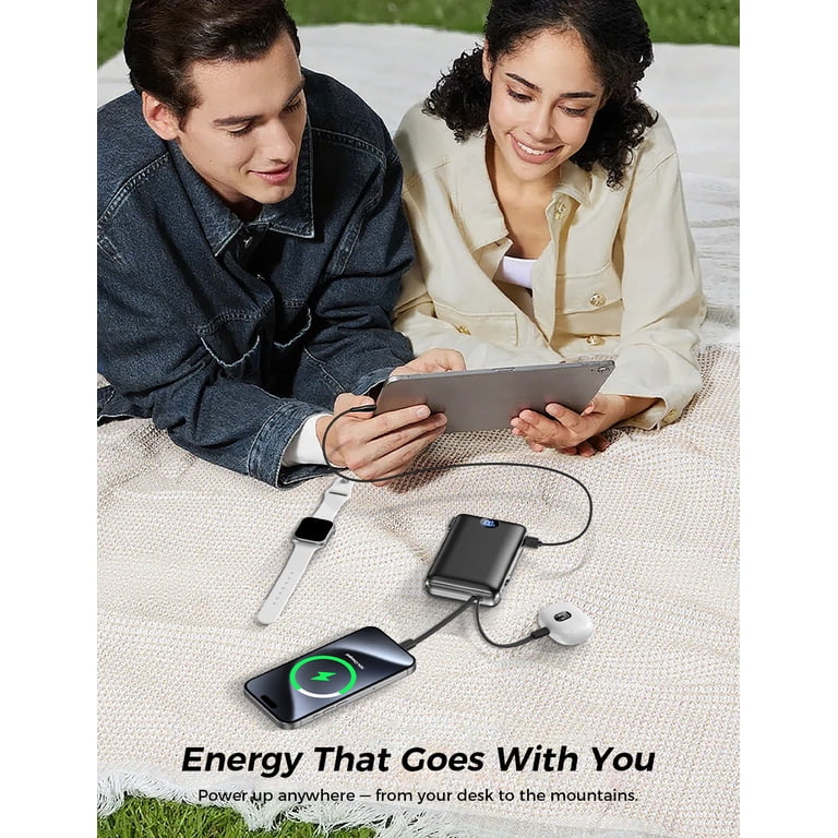 TRIGIZ 50000mAh Power Bank with Built-In Cables photo 6