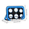 thumbnail image 1 of Portable Soccer Net 4-in-1 Portable Soccer Goal Target Detachable Scoring Target Cloth Soccer Goal Net For Kids Youth, 1 of 6