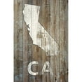 thumbnail image 2 of "CA State" Painting Print on White Wood, 2 of 7