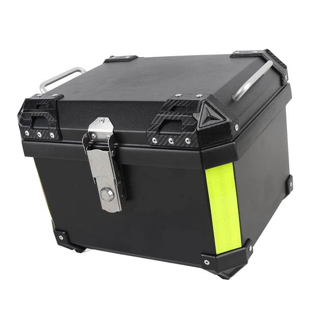 Estuche Portaequipajes De Almacenamiento Trasero Para Motocicleta, Estuche Superior Impermeable Para Casco De Motocicleta De 45L