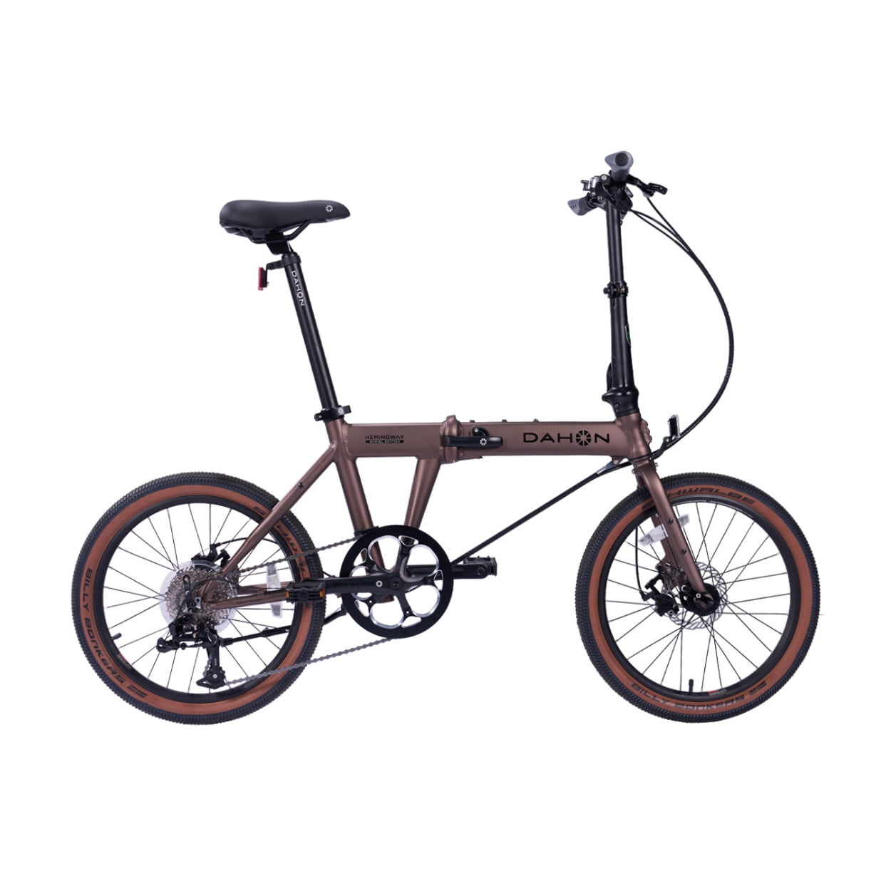 Dahon Hemingway GR Folding Bike (Ash Gray) - Fold for