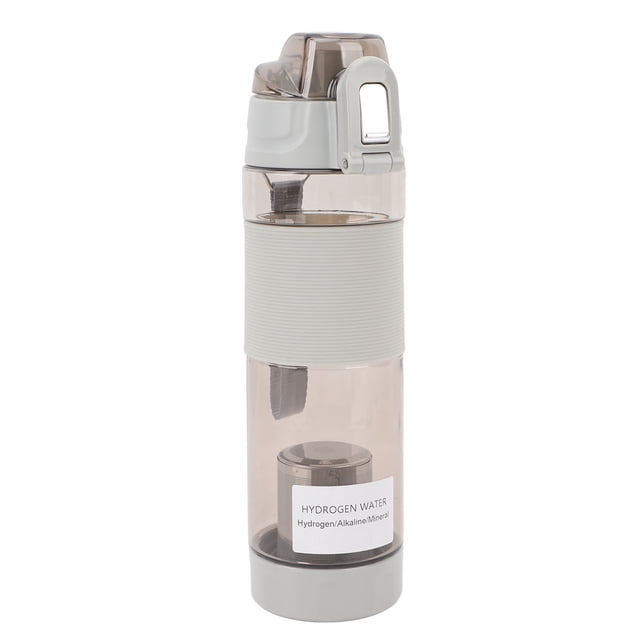 Hydrogen Water Bottle, Hydrogen Water Bottle Generator, 304 Stainless Steel Alkaline Filter Water Ionizer Machine Leak Proof Hydrogen Rich Water Generator for Exercise