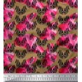 thumbnail image 1 of Soimoi Rayon Fabric Eyes Fashion Print Fabric by the Yard 56 Inch Wide, 1 of 1