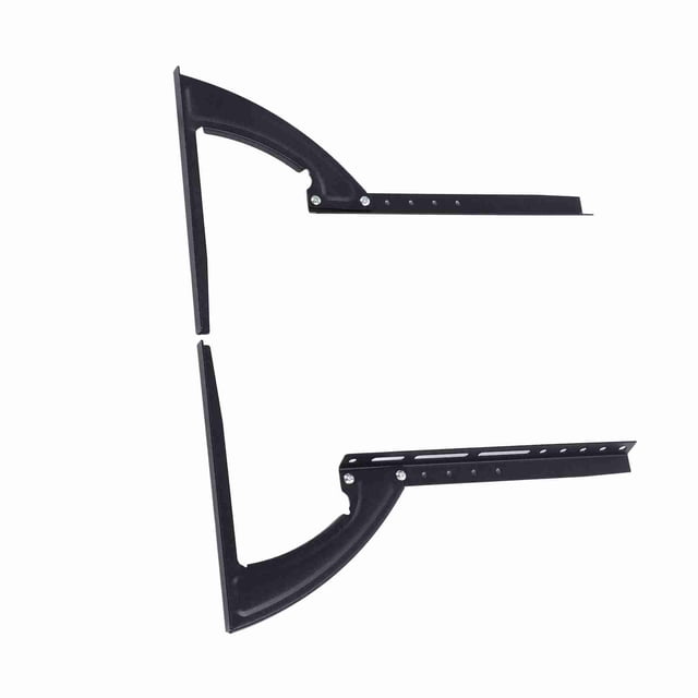 Soporte De Mesa Para TV, Soporte Para TV, Tablero De Acero, Estructura Fuerte Negra Con 4 Soportes Para TV De Mesa