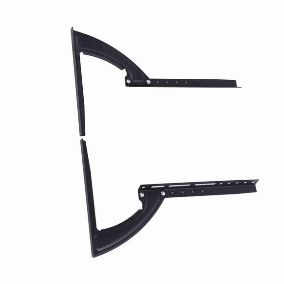 Soporte De Mesa Para TV, Soporte Para TV, Tablero De Acero, Estructura Fuerte Negra Con 4 Soportes Para TV De Mesa